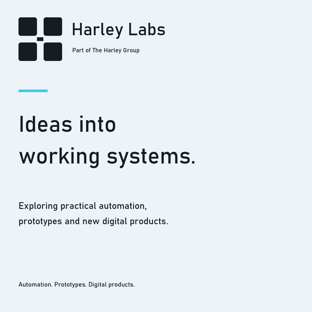 Harley Labs social graphic