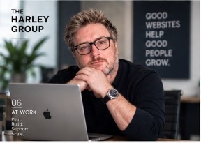 Dr Robbie Harley - At Work (Laptop)