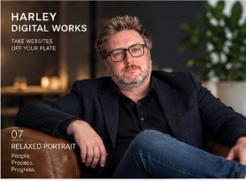 Dr Robbie Harley - Relaxed Portrait